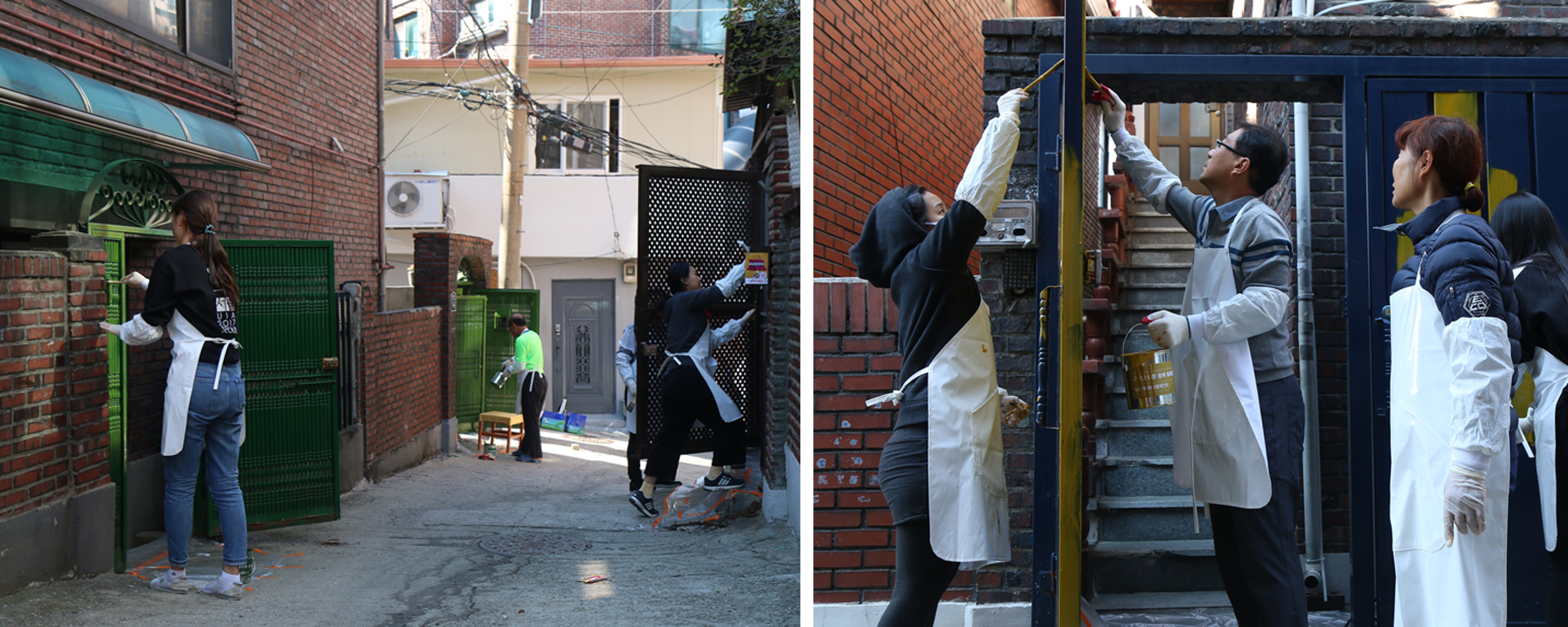 다양한 주체가 함께 범죄예방 디자인을 만든 사례 - 서울 성동구 우리집 안심대문 조성 사업