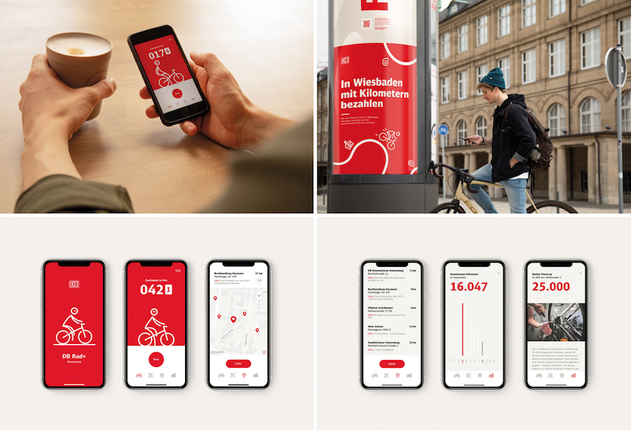 자동차 보다 자전거를 이용할 수 있도록 개발한 앱(In wiesbaden mit kilomertern bezahlen)