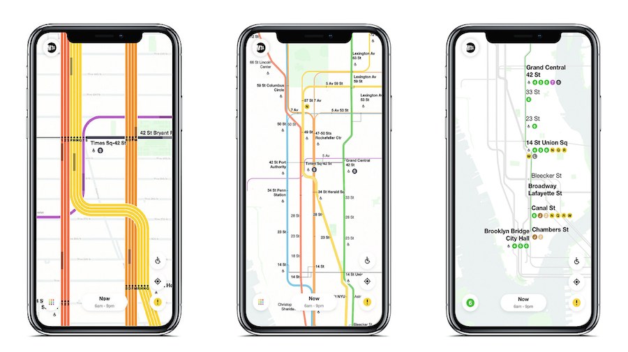 지하철의 이동 경로와 이용자 수를 실시간으로 검색해볼 수 있는 앱